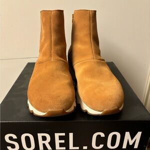 Sorel women’s kinetic impact short waterproof ankle boots